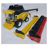 Ertl Britains New Holland combine tractor w/ 2