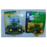 2 new Ertl John Deere diecast tractors on cards: