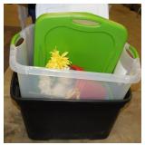 Sterilite 95 qt. storage tote w/ lid - New toy