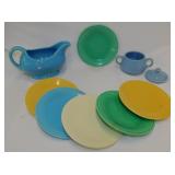 Fiesta dinnerware, some chips