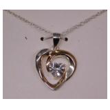 New sterling silver Grandmother necklace in box