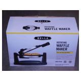 New Bella rotating waffle maker in box