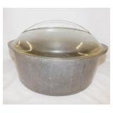 Club hammered aluminum 4.5 qt. dutch oven w/