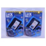 New RFID wallets - New 12 pc. D ring carbiner set