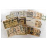 Replica Confederate paper currency