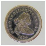 Draped Bust 1 troy ounce silver round coin