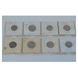 Nickels: 1870 Shield - Two 1911 V - 1925, 1929-S,
