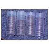 4 rolls of Washington quarters: 1965-1969 &