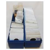 100+ 1970-2005 Lincoln Memorial pennies in 2x2 and