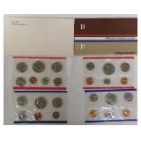 1981 & 1984 US mint coin sets