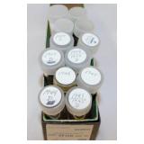 12 partial rolls Lincoln Wheat pennies in tubes,