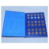Lincoln penny book #2 w/ 63 coins - Lincoln Head
