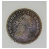 Draped Bust 1 troy ounce silver round coin