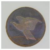 Flying Eagle 1 troy ounce silver round coin