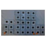 29 Indian Head Cents - 1898 V nickel