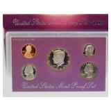 1989 & 1990 US coin proof sets