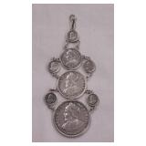 Stunning 1904 Republica De Panama sterling silver