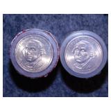 2 rolls 2005 George Washington $1 Presidential