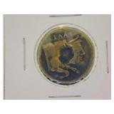 2 Greek Tetradrachm coin replicas -