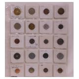 80 antique & vintage foreign coins