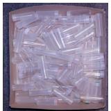 Coin collecting supplies:  plastic coin tubes