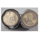 2 rolls Richard M. Nixon $1 Presidential coins