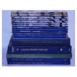 Coin collecting supplies:  18 empty coin books to