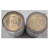 2 rolls Harry S. Truman $1 Presidential coins