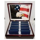 Complete 50 state quarter set in presentation box