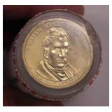 2 rolls William Henry Harrison $1 Presidential