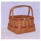 2000 Longaberger Deck The Halls Christmas basket