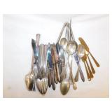 Nut cracker & 4 pics - Hotel silverplate flatware