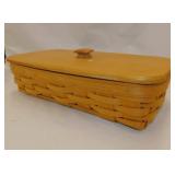2000 Longaberger Bread basket w/ lid