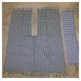 Ladies Houndstooth pashmina & matching scarf -