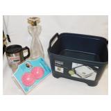 New Wash & Drain bin - New dryer balls - New