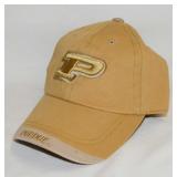 New Purdue University cotton canvas ball cap hat