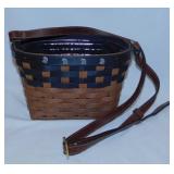 2010 Longaberger Small Boardwalk Purse basket w/