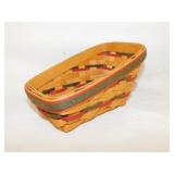 1998 Longaberger Small Dash Away Sleigh basket