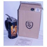 Two Elvis Presley London Crown steins w/ COA in