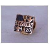 10K gold Hyster Danville Illinois tie tac lapel
