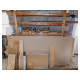 All the cut & sheet lumber for projects,
