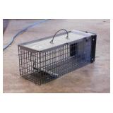 Havahart live animal trap, 6" sq. x 17"
