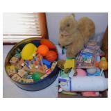 Toys: 1986 Gund plush squirrel - Cracker Barrel