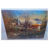 4 new lighted stretched canvas prints