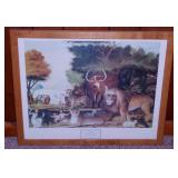 1833 The Peaceable Kingdom Quaker folk art print