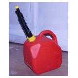 Plastic 2 gallon gasoline gas can
