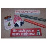 Christmas home dï¿½cor & signs