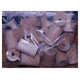 Raw craft wood pieces: Thread spools -