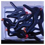 12 plastic spring project clamps