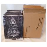 5 new Christmas lighted stretched canvas prints,